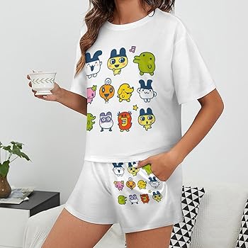 Tamagotchi 半袖パジャマセット M SPAO Tamagotchi たまごっち コラボ パジャマセット Mサイズ